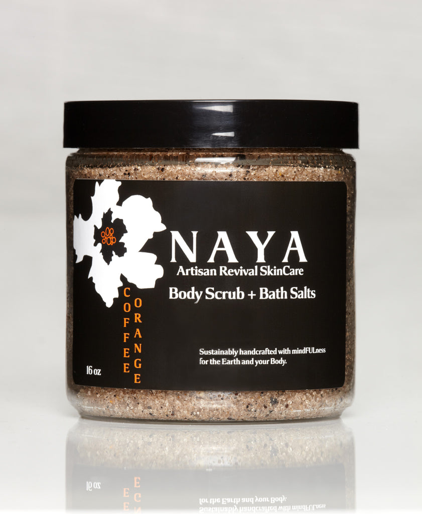 Coffee Orange Body Scrub + Bath Salts