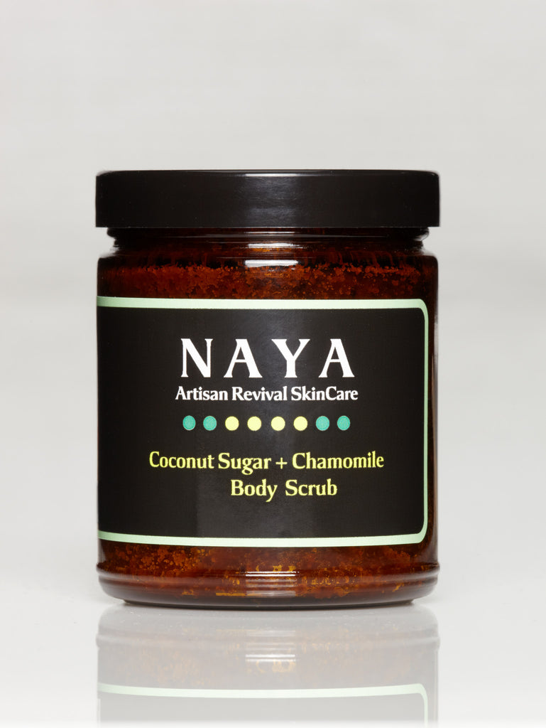 Coconut Sugar + Chamomile Scrub